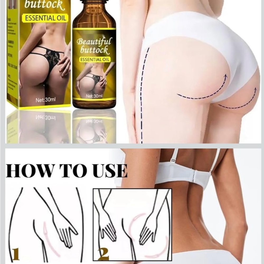 Beautiful Buttock Essential Oil - Golden Brown